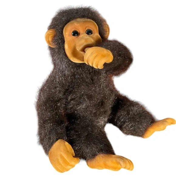 HOSUNG LITTLE MONKEY LOST 猿　ぬいぐるみ Little Monkey Lost - 90s Toy - Hosung - Etsy